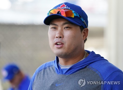 토론토 블루제이스 류현진. (연합뉴스)